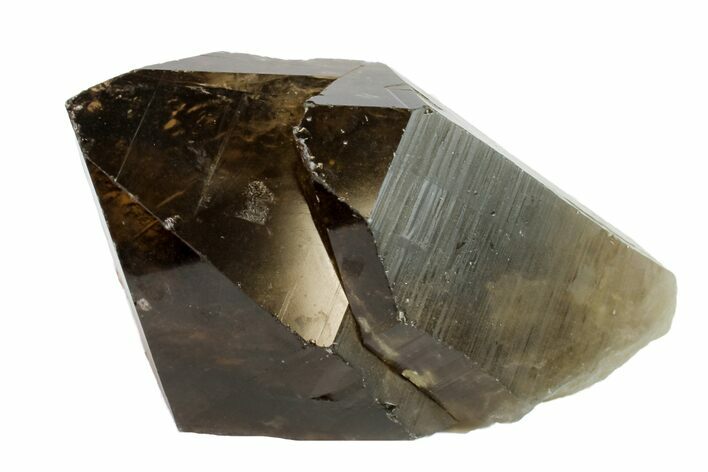 Dark Smoky Quartz Crystal - Brazil #159642